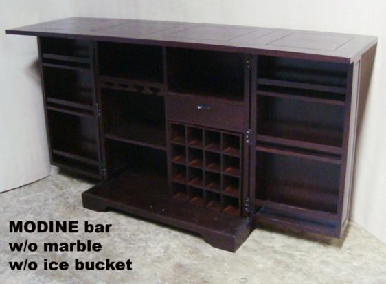 MODINE Bar Cabinet wo marble wo ice bucket